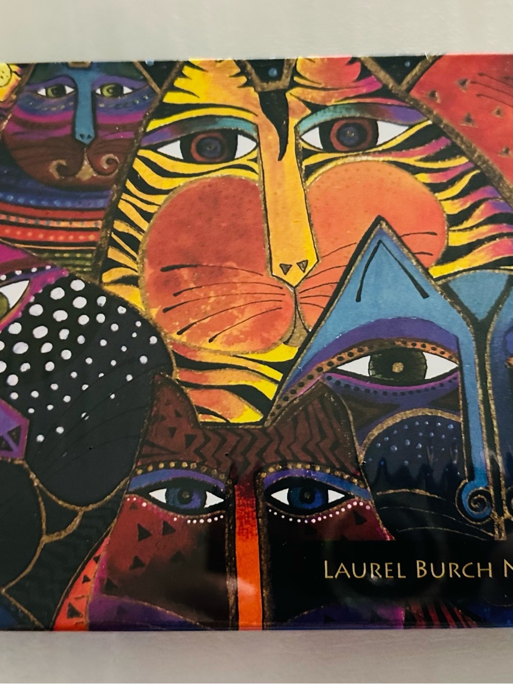 NIB Laurel Burch Boxed Blank Note Cards & Envelopes Set of 16 Cards 4 Designs